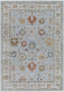Luklukan Oushak Style Floral Rug
