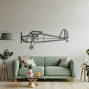 Luscombe 8A Metal Aircraft Wall Art - NCP0184