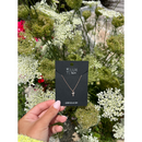 Cubic Zirconia Cross Necklace | Multiple Colors | Lux by Leslie