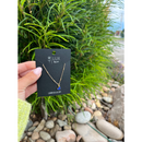 Gold Filled Enamel Heart Necklace | 10" Chain | Multiple Colors | Lux by Leslie