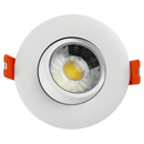 Luxrite LR23220 3" 8W LED Spotlight Gimbal Round Selectable CCT
