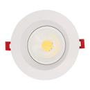 Luxrite LR23228 4" 18W LED Regress Spotlight Gimbal Round Selectable CCT