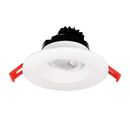 Luxrite LR23268 3" 8W LED Regress Spotlight Gimbal Round Selectable CCT