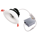 Luxrite LR23269 4" 12W LED Regress Spotlight Gimbal Round Selectable CCT