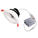 Luxrite LR23269 4" 12W LED Regress Spotlight Gimbal Round Selectable CCT