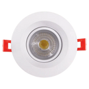 Luxrite LR23269 4" 12W LED Regress Spotlight Gimbal Round Selectable CCT