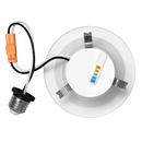 Luxrite LR23790 4" 10W LED Round Baffled Retrofit Selectable CCT