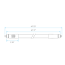 Luxrite LR34235 4 FT 18W T8 3CCT Universal 3 Way