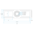 Luxrite LR41006 Round New Construction Mounting Plate 6 Sizes