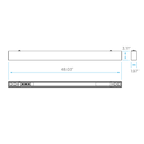 Luxrite LR42610 4FT 50W Architectural Linear Selectable CCT/Wattage