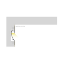 Luxrite LR43140 Wall Washing LED Tape Mud In Channels .54"