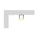 Luxrite LR43220 Mini Deep Surface Mount LED Tape Channels .48"