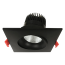 Luxrite Portland 4" 12W LED Square Gimbal Spotlight Selectable CCT