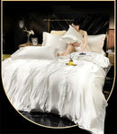 Mulberry Silk Burgundy Bedding