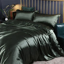 DecorBites™ Luxurious Mulberry Silk Bedding Set for King & Queen Beds