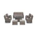 Alora Luxury 8-Piece All-Weather Patio Furniture Set With Fire Pit Table (SAK37512)