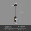 Luxury amber glass wall art light – bedroom amber & black sconce