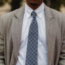 Empoli - Silk Jacquard Tie - Slate Grey