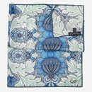 St. James - Silk Neckerchief - Blue and Mint