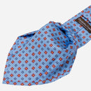 Siracusa - Printed Silk Tie - Blue