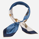 San Siro - Silk Neckerchief - Blue