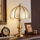 Luxury brass crystal glass floor lamp for living room
