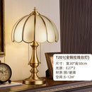 Luxury brass crystal glass floor lamp for living room