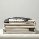 Luxury cream and black ice silk embroidered quilt set bedroom comforter