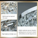 Luxury diamond crystal kitchen ceiling lamp