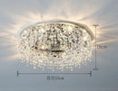 Luxury diamond crystal kitchen ceiling lamp