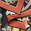 Anthea - Silk Foulard - Black