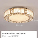Luxury gold crystal glass luxury ceiling light living room chandelier