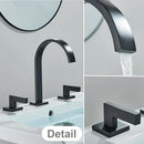 Luxury gold crystal handle basin faucet bathroom arched mixer
