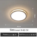 Luxury gold crystal led ceiling lamp living room warm lighting