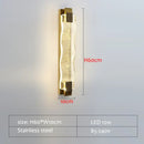 DecorBites™ Crystal LED Wall Sconce: Luxury Gold Light Fixture for Home Decor