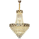 Luxury gold decorbites crystal chandelier for living room