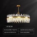 Luxury gold decorbites crystal chandeliers for dining room