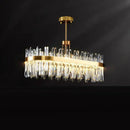 Luxury gold decorbites crystal chandeliers for dining room