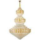 Luxury gold decorbites crystal duplex headlight living room chandelier