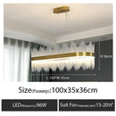 Luxury gold decorbites crystal led chandelier dining room light