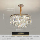 Luxury gold decorbites crystal led chandelier for living room