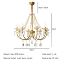 Luxury gold decorbites crystal led chandelier living room pendant light
