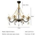 Luxury gold decorbites crystal led chandelier living room pendant light