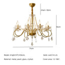 Luxury gold decorbites crystal led chandelier living room pendant light