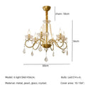 Luxury gold decorbites crystal led chandelier living room pendant light