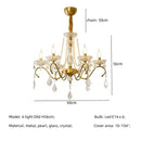 Luxury gold decorbites crystal led chandelier living room pendant light