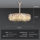 Luxury gold decorbites crystal ring chandelier for dining room
