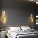 Luxury gold dimmable crystal wall sconce living room light fixture