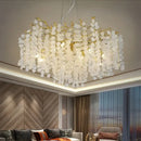 Luxury gold money tree crystal chandelier for living room