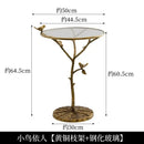 DecorBites™ Brass Bird Side Table - Luxury Living Room Sofa Table for Creative Home Decor